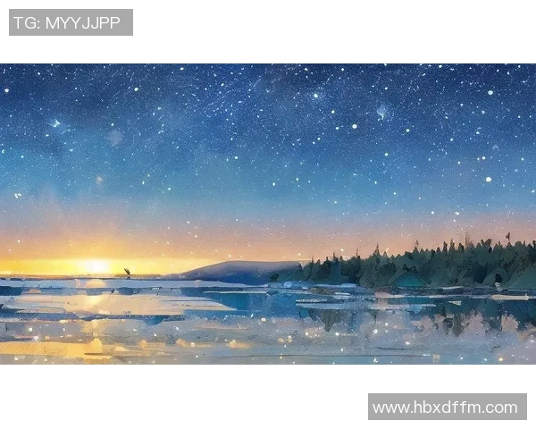 足球星空下的女孩 动漫风格的璀璨星空与青春女足梦想交织的美丽插画